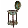 Globe terrestre Alexandra House Living Marron Vert 44 x 87 x 44 cm Meuble à bouteilles