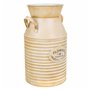 Cruche décorative Alexandra House Living Blanc Beige Pot à lait 22 x 39 x 25 cm