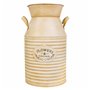 Cruche décorative Alexandra House Living Blanc Beige Pot à lait 22 x 39 x 25 cm