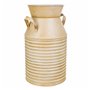 Cruche décorative Alexandra House Living Blanc Beige Pot à lait 22 x 39 x 25 cm