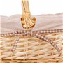 Set de basket Alexandra House Living osier Bois de saule Naturel 3 Pièces