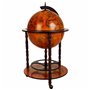 Globe terrestre Alexandra House Living Marron 55 x 93 x 55 cm Meuble à bouteilles