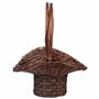 Set de basket Alexandra House Living osier Bois de saule 4 Pièces