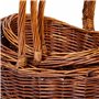 Set de basket Alexandra House Living osier Bois de saule 3 Pièces