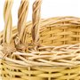 Set de basket Alexandra House Living osier Bois de saule Naturel 3 Pièces