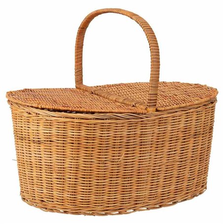 Panier de Pique-Nique Alexandra House Living osier 35 x 38 x 45 cm Naturel