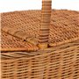 Panier de Pique-Nique Alexandra House Living osier 35 x 38 x 45 cm Naturel