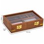 Set de jeux traditionnels Alexandra House Living Marron 12 x 5 x 15 cm 3-en-1