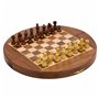 Jeu d'Échecs Alexandra House Living Marron Bois d'acacia 23 x 1 x 23 cm Magnétique