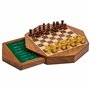 Jeu d'Échecs Alexandra House Living Marron Bois d'acacia 22 x 5 x 22 cm Magnétique