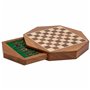 Jeu d'Échecs Alexandra House Living Marron Bois d'acacia 22 x 5 x 22 cm Magnétique