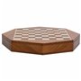 Jeu d'Échecs Alexandra House Living Marron Bois d'acacia 22 x 5 x 22 cm Magnétique