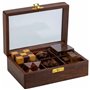 Puzzle Alexandra House Living Marron verre Bois d'acacia 12 x 6 x 17 cm 6 Pièces