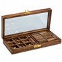 Set de jeux traditionnels Alexandra House Living Marron 13 x 4 x 28 cm 3-en-1