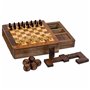 Set de jeux traditionnels Alexandra House Living Marron 16 x 3 x 15 cm 3-en-1