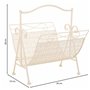 Porte-revues Alexandra House Living Blanc Forge 36 x 33 x 38 cm