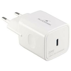 Chargeur mural Bluestork PW-NB-20-C Blanc