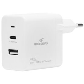 Chargeur d'ordinateur portable Bluestork 65W TECNOLOGIA GAN