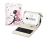 Housse pour Tablette Subblim Keytab  Multicouleur Espagnol Qwerty QWERTY