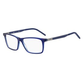 Monture de Lunettes Homme Hugo Boss HG-1140-ZX9F515 Bleu Ø 55 mm