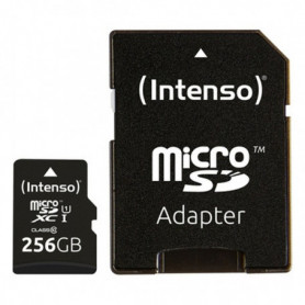 Carte Mémoire Micro SD avec Adaptateur INTENSO 3423492 256 GB Noir 68,99 €