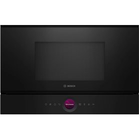 Bosch Serie 8 BFR7221B1 micro-onde Intégré Micro-onde simple 21 L 900 W Noir