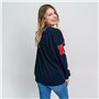 Sweat sans capuche femme Harry Potter Bleu foncé