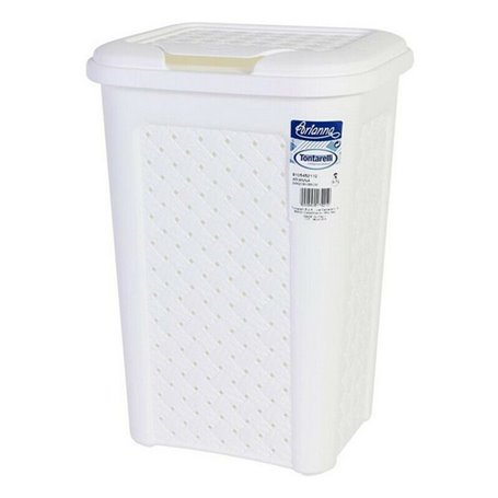 Corbeille à papier Tontarelli TON831 10 L Blanc