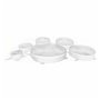 Lot Privilege Couvercle Silicone Transparent (12 Unités) (6 pcs)