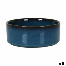 Bol La Mediterránea Chester Bleu 20 x 8 cm (8 Unités)