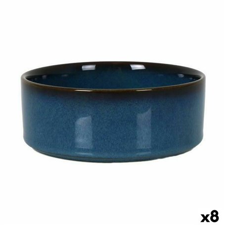 Bol La Mediterránea Chester Bleu 20 x 8 cm (8 Unités)