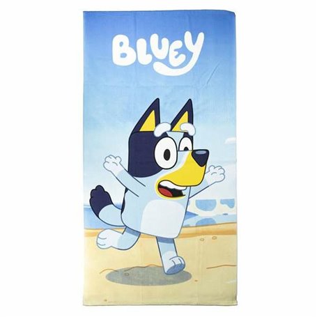 Serviette de plage Bluey Blue 70 x 140 cm Microfibre