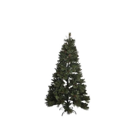 Sapin de Noël DKD Home Decor Vert PVC Plastique 120 x 120 x 195 cm