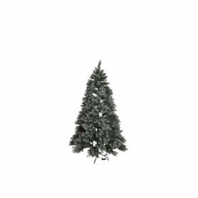 Sapin de Noël DKD Home Decor Vert PVC Plastique Enneigé 84 x 84 x 120 cm