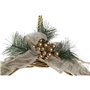 Couronne de Noël DKD Home Decor Polyester (30 x 5 x 30 cm)