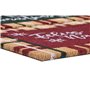 Paillasson DKD Home Decor Blanc Marron Rouge Vert PVC Fibres de coco 60 x 40 x 1,5 cm (2 Unités)