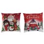 Coussin DKD Home Decor Noël Multicouleur Polyester 40 x 10 x 40 cm (2 Unités)