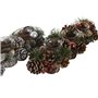 Bougeoirs de Noël DKD Home Decor Blanc Rouge Vert Verre 38 x 13 x 8,5 cm (2 Unités)