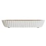 Centre de Table DKD Home Decor Blanc Brun foncé 32 x 15 x 5 cm