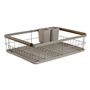 Égouttoir pour Évier Home ESPRIT Gris 44 x 32 x 13 cm