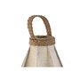 Lampe de bureau Home ESPRIT Marron Lin Métal Corde 25 x 25 x 60 cm