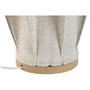 Lampe de bureau Home ESPRIT Marron Lin Métal Corde 25 x 25 x 60 cm