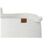 Set de basket Home ESPRIT Blanc Moderne 34 x 34 x 34 cm (3 Pièces)