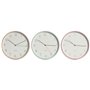 Horloge Murale Home ESPRIT Corail Menthe Lila PVC 25