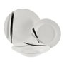 Assietes Versa Minimaliste Porcelaine 12 Pièces