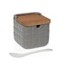 Sucrier Versa Carreaux Gris Céramique Bambou Dolomite 8