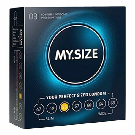 Préservatifs Mister Size 04111670000 (3 pcs) 17