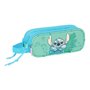 Trousse Fourre-Tout Double Stitch Aloha Turquoise 21 x 8 x 6 cm