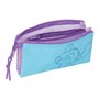 Trousse Fourre-Tout Triple Stitch Sweet Bleu Lila 22 x 12 x 3 cm