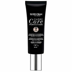 Base de Maquillage Crémeuse 24 Ore Care Perfection Deborah Nº 01 (30 ml)